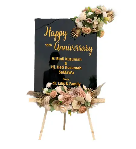 Papan Bunga Akrilik Muara Muntai